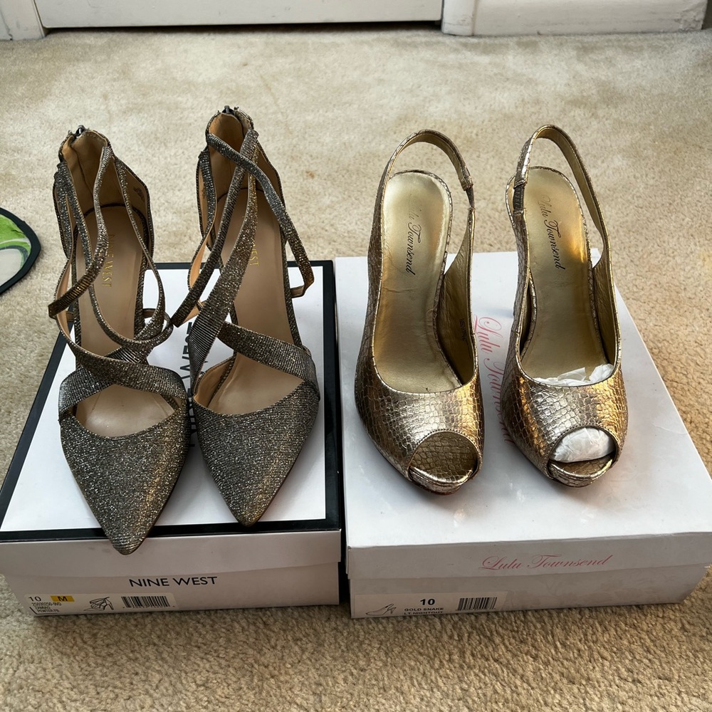 Two pair of shoes for sale